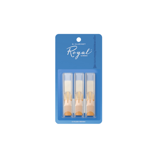 DAddario Royal Reeds - Clarinet Strength 3 - 3 Pack - Joondalup Music Centre