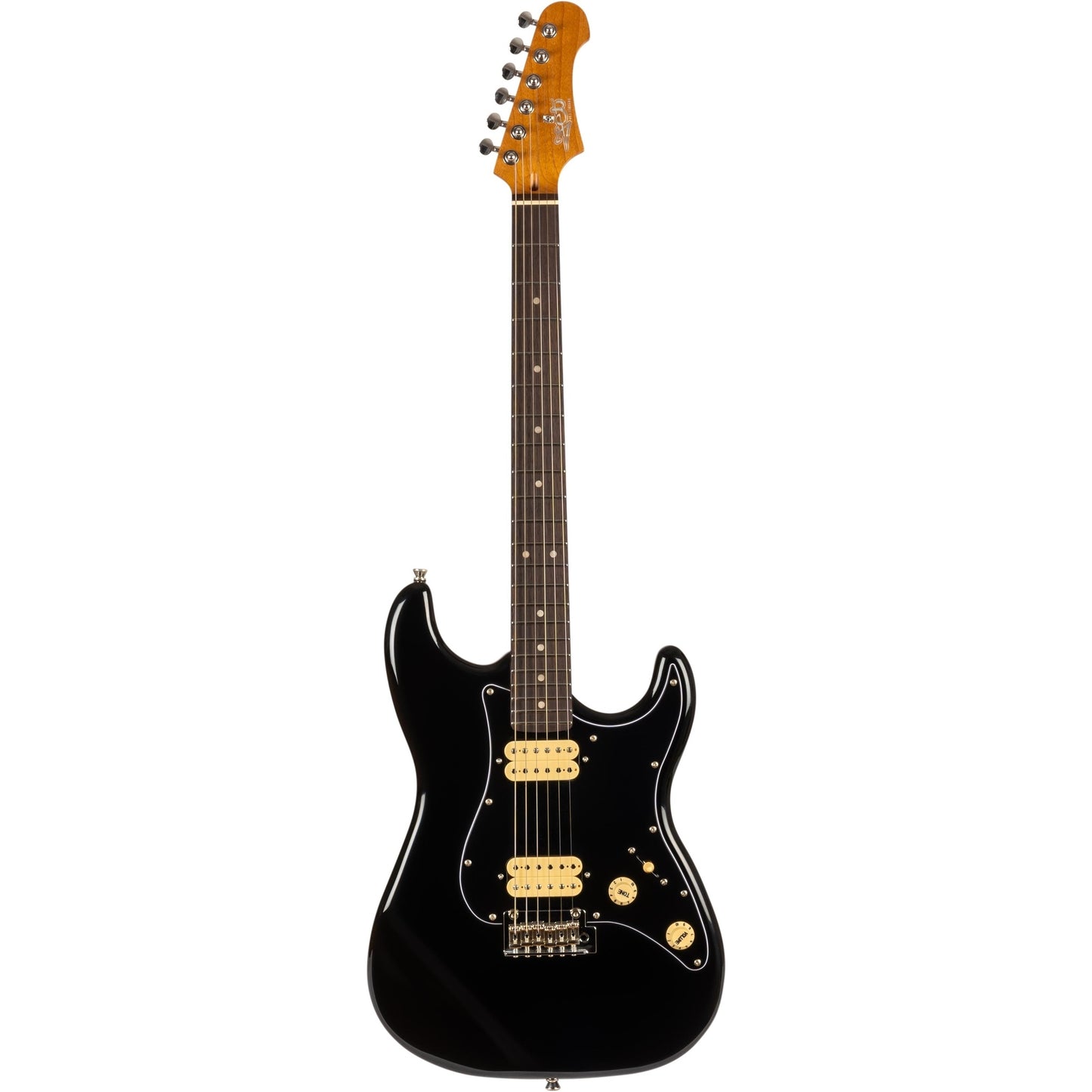 Jet JS-400-MBK-HH Electric Guitar - Black