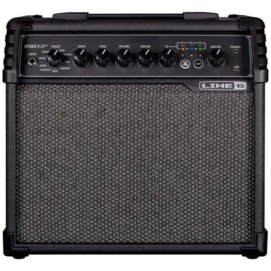 LINE 6 SPIDER V20 MK2 GUITAR AMPLIFIER - Joondalup Music Centre