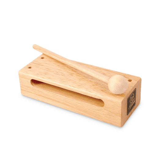 LP WOOD BLOCK WITH WITH STRIKER, SMALL - Joondalup Music Centre