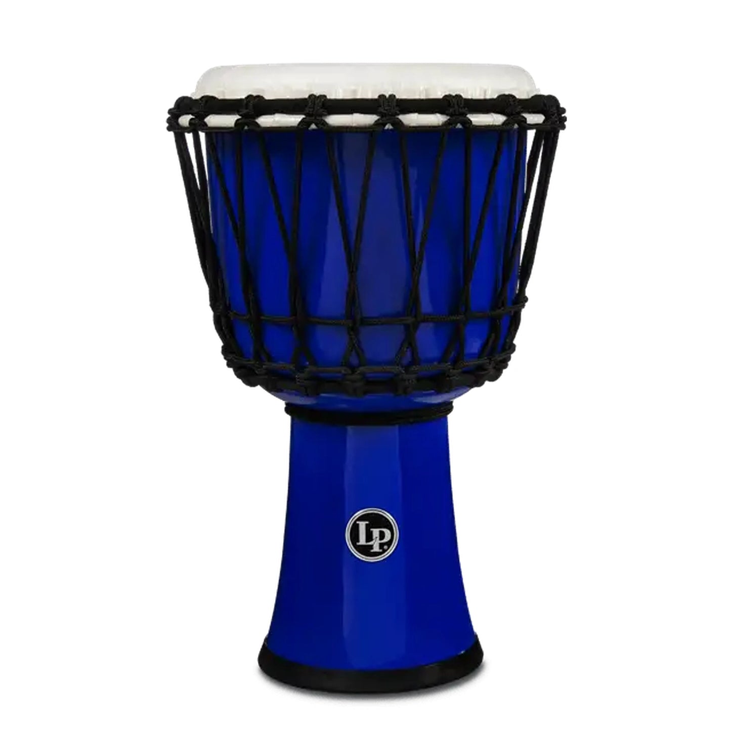 Latin Percussion LP 7 Rope Tuned Circle Djembe - Blue