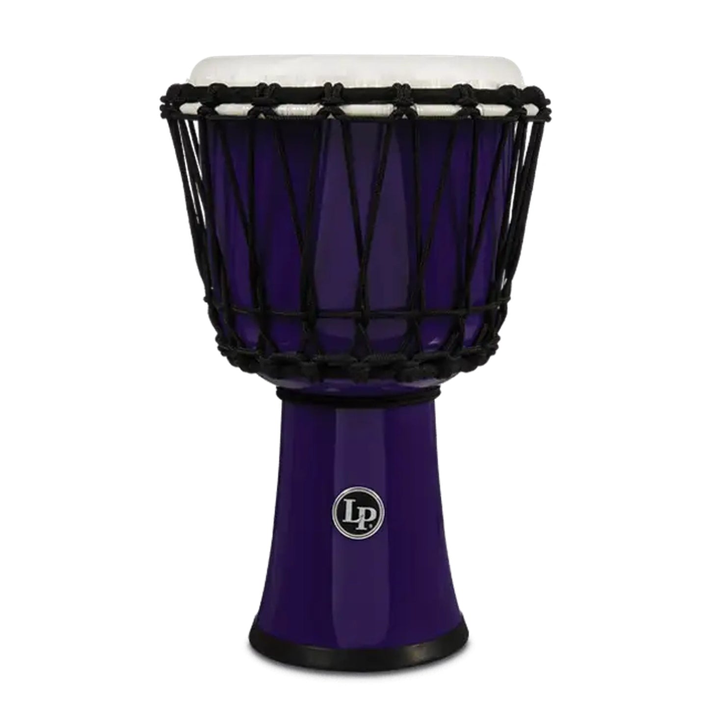 Latin Percussion LP 7 Rope Tuned Circle Djembe - Purple