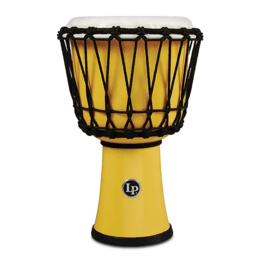 Latin Percussion LP 7 Rope Tuned Circle Djembe - Yellow