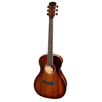 MARTINEZ 31 SERIES DAOWOOD PARLOUR ACOUSTIC/ ELECTRIC GUITAR - AFRICAN BROWN BURST - Joondalup Music Centre