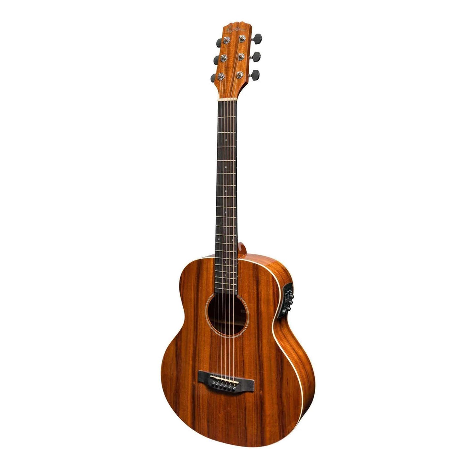 MARTINEZ SOUTHERN STAR SOLID KOA TRAVELLER P/U W/CASE - Joondalup Music Centre