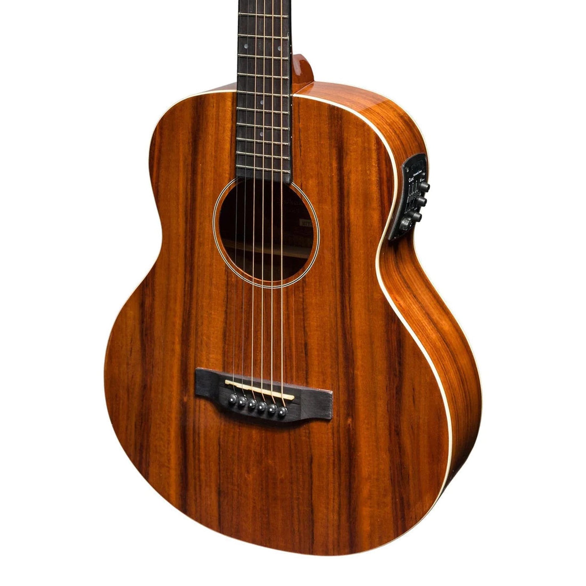 MARTINEZ SOUTHERN STAR SOLID KOA TRAVELLER P/U W/CASE - Joondalup Music Centre