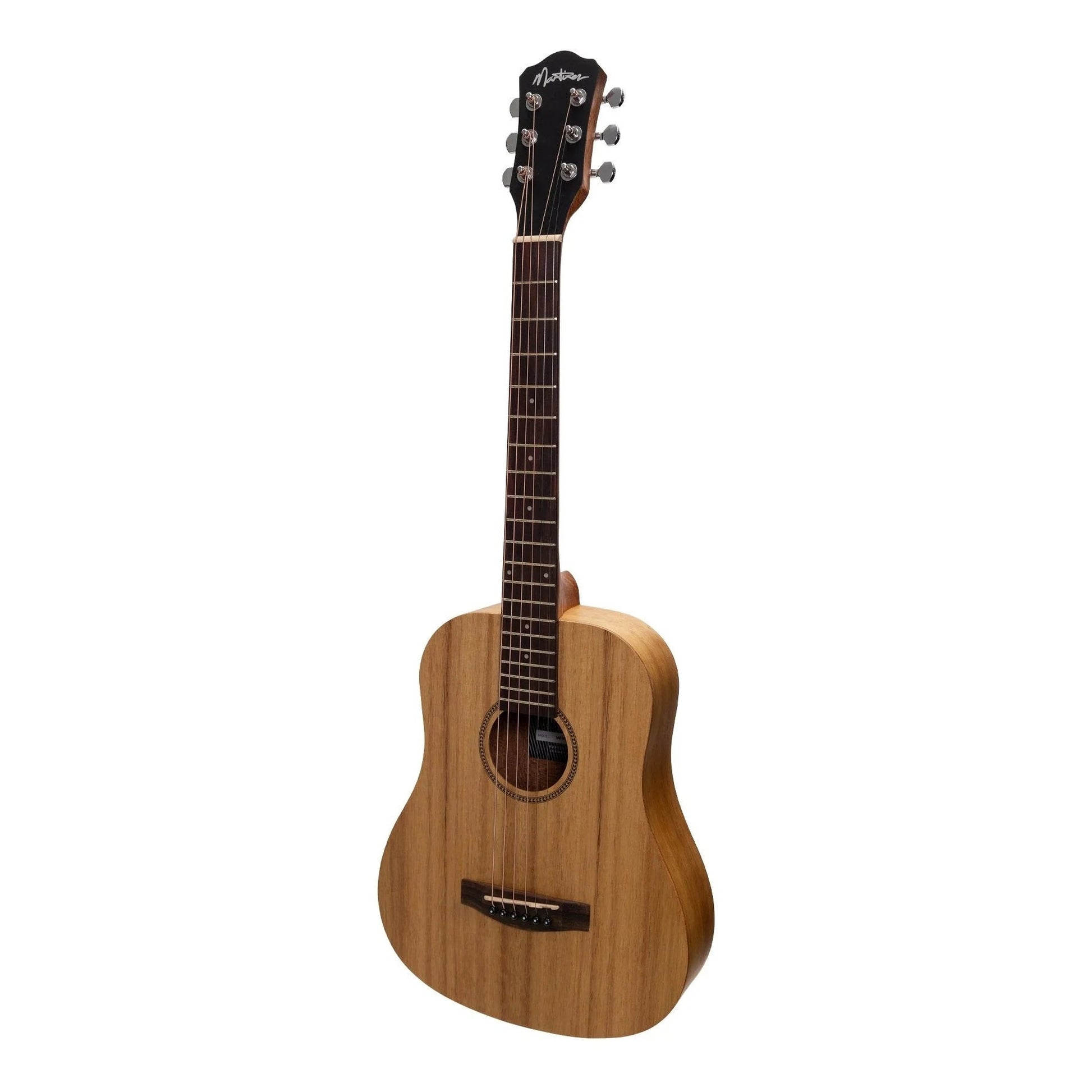 MARTINEZ BABE TRAVELLER ACOUSTIC GUITAR - ACACIA STAIN - Joondalup Music Centre