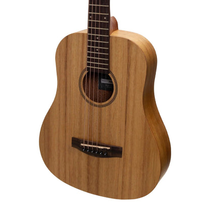 MARTINEZ BABE TRAVELLER ACOUSTIC GUITAR - ACACIA STAIN - Joondalup Music Centre