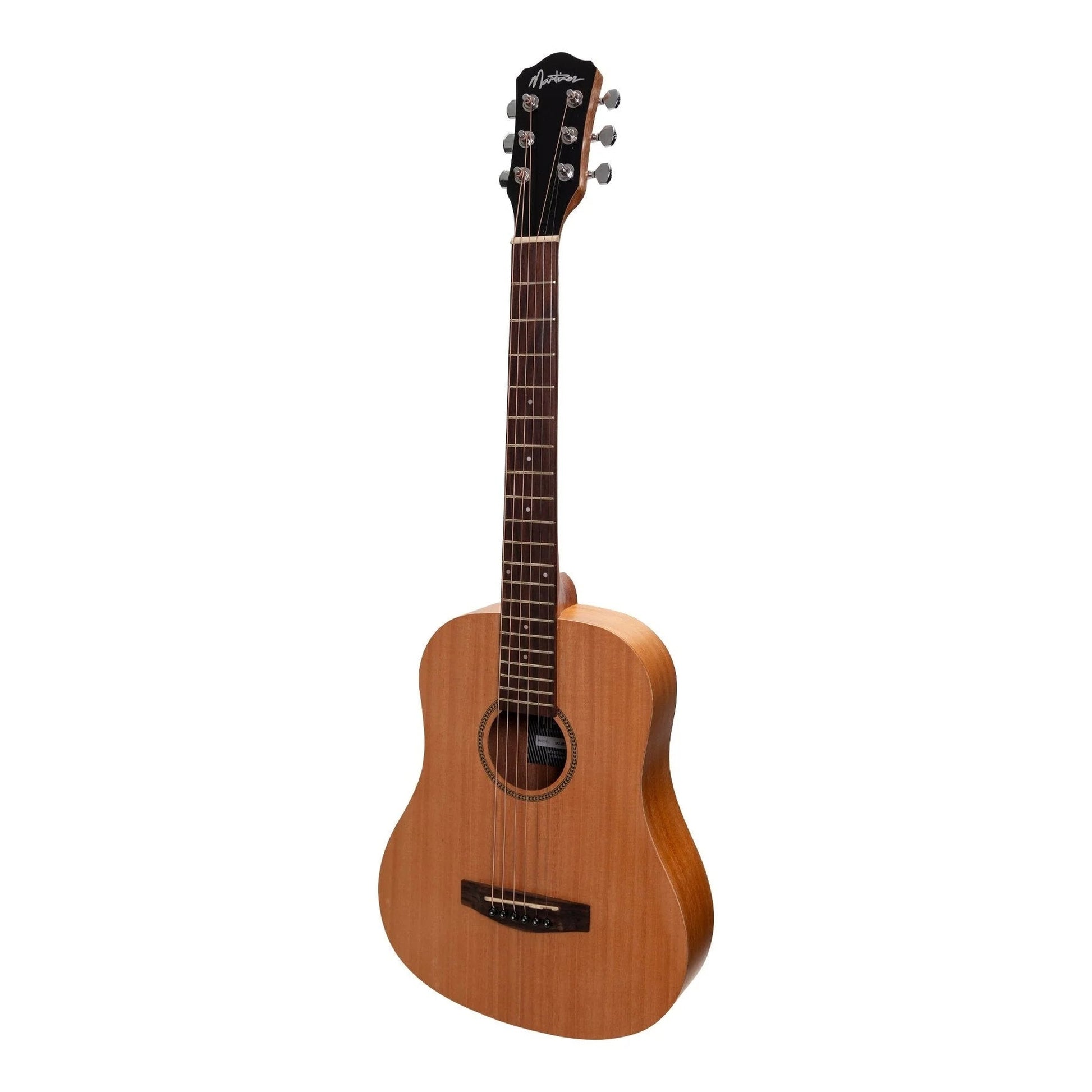 MARTINEZ BABE TRAVELLER ACOUSTIC GUITAR - MAHOGANY - Joondalup Music Centre