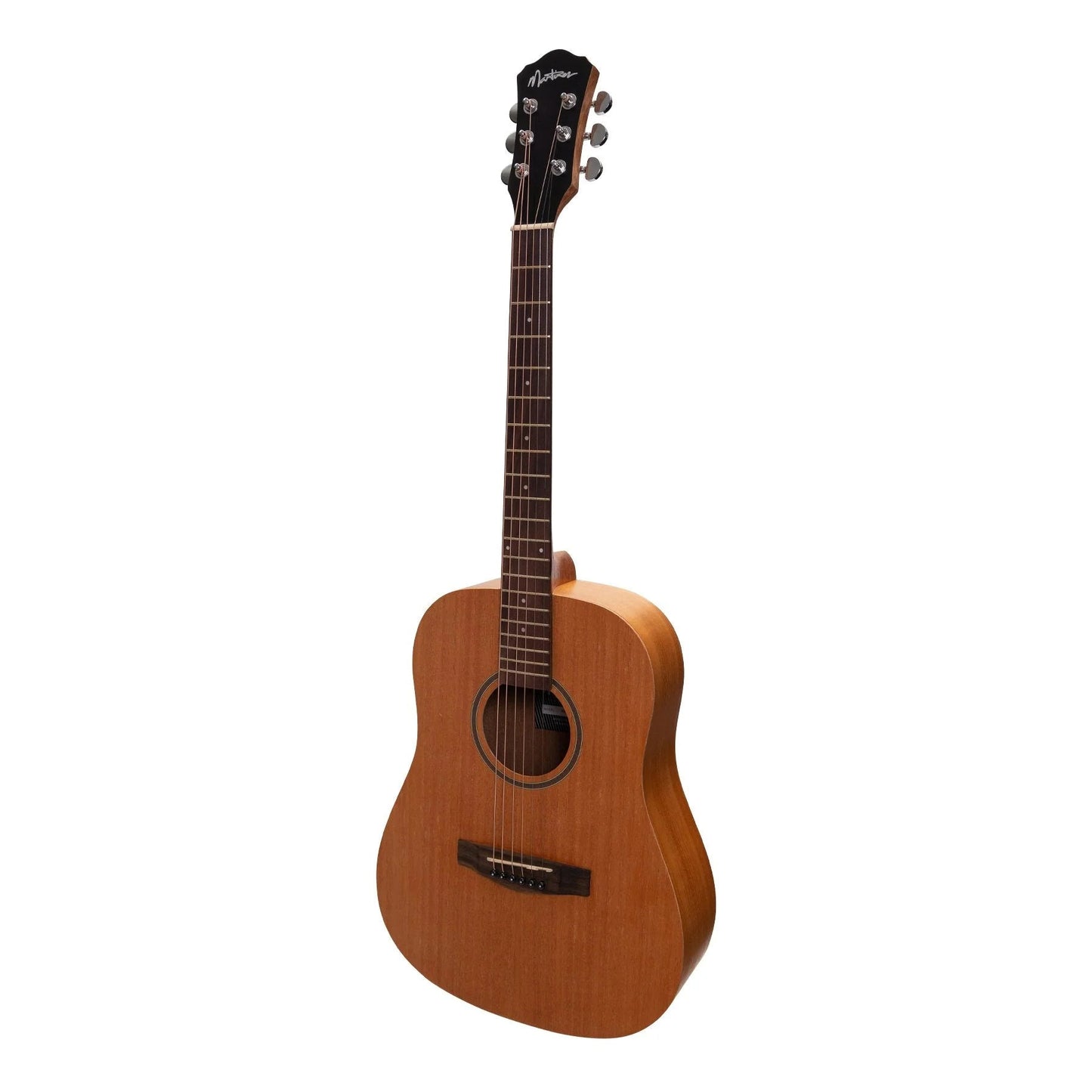 MARTINEZ MIDDY TRAVELLER (PREAMP+TUNER) ACOUSTIC/ ELECTRIC GUITAR - MAHOGANY - Joondalup Music Centre