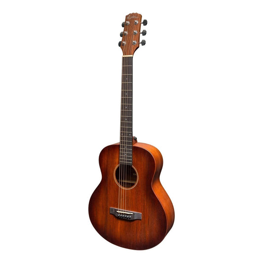 Martinez Southern Star TS-Mini Acoustic Guitar - Satin Sunburst (w/case) - Joondalup Music Centre