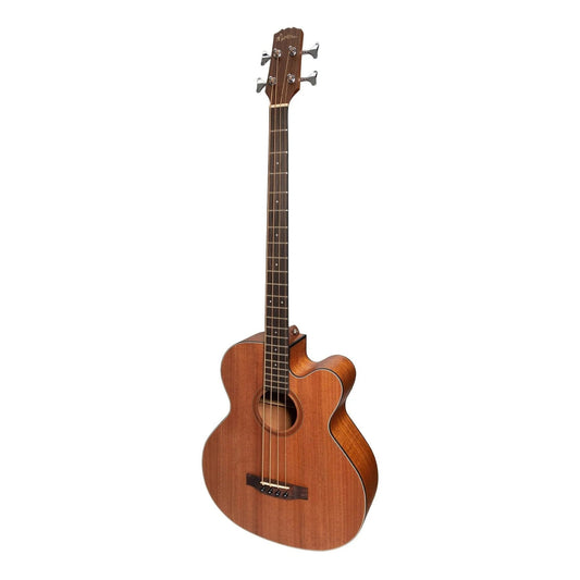 MARTINEZ NATURAL SERIES ACOUSTIC BASS - MAHOGANY - Joondalup Music Centre