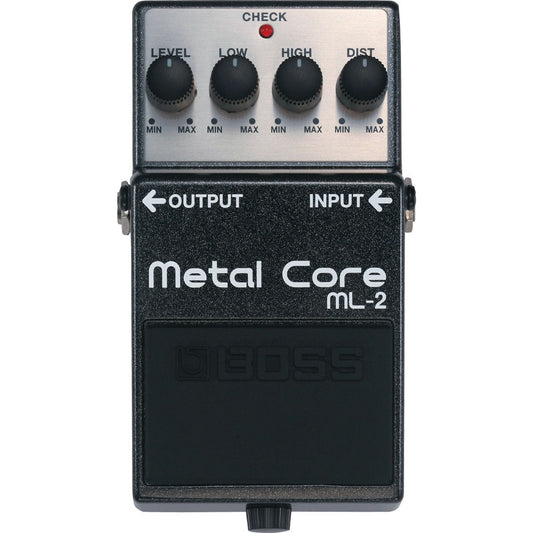 BOSS METAL CORE DISTORTION EFFECTS PEDAL - Joondalup Music Centre