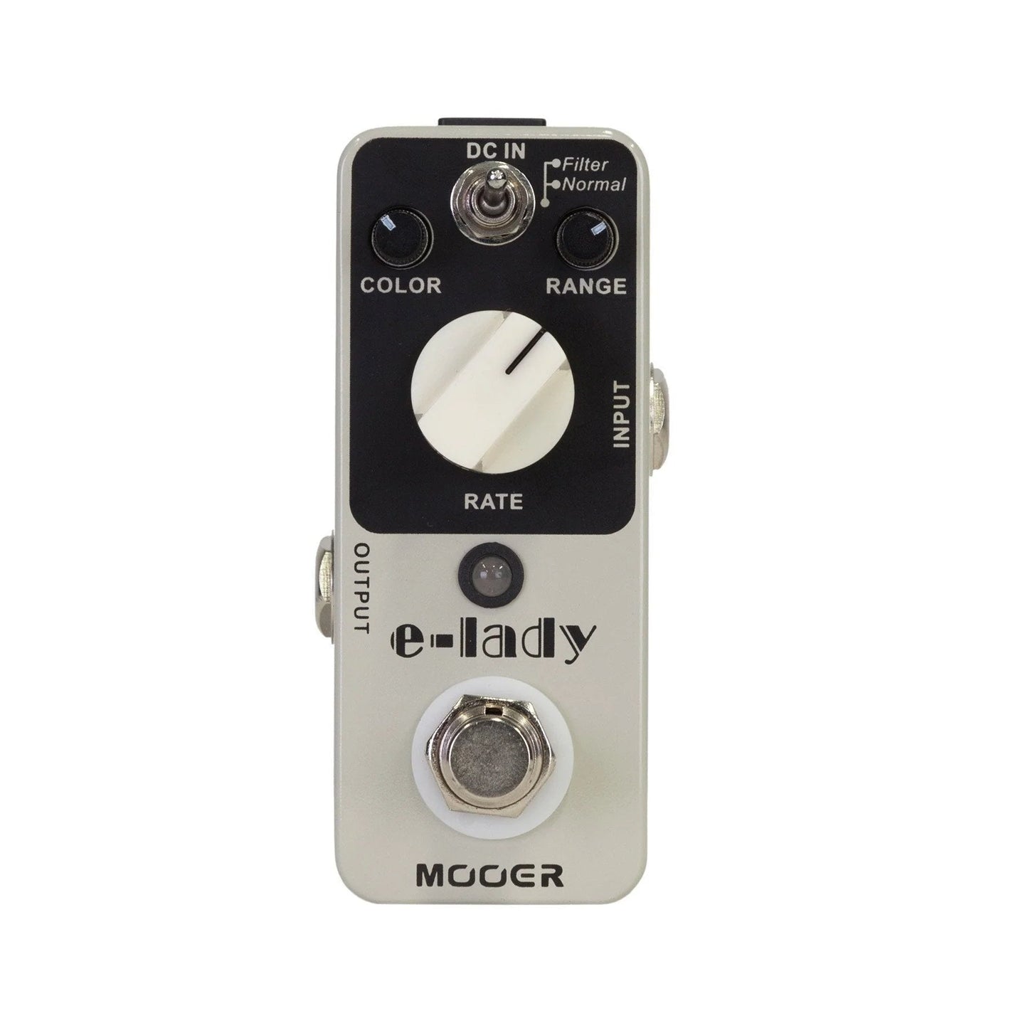 MOOER ELECTRIC LADY ANALOGUE FLANGER EFFECTS PEDAL - Joondalup Music Centre