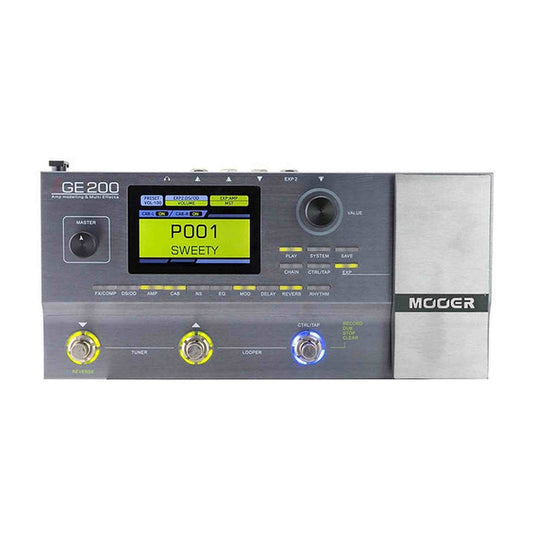 MOOER GE-200 AMP MODELLING MULTI EFFECTS PEDAL - Joondalup Music Centre