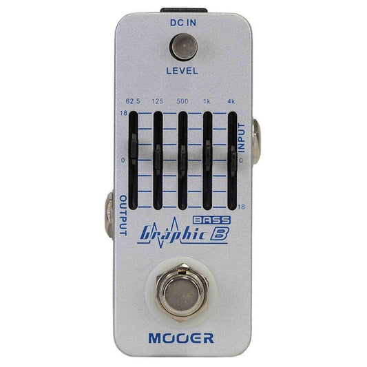 MOOER GRAPHIC B 5-BAND BASS EQ EFFECTS PEDAL - Joondalup Music Centre