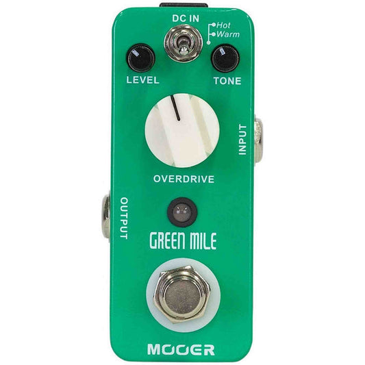 Mooer Green Mile Overdrive Effects Pedal - Joondalup Music Centre