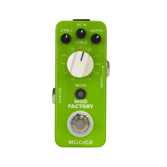 MOOER MOD FACTORY MULTI MODULATION MICRO GUITAR EFFECTS PEDAL - Joondalup Music Centre
