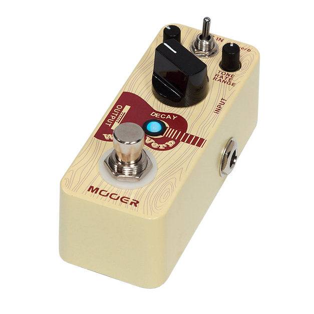 MOOER WOODVERB ACOUSTIC REVERB EFFECTS PEDAL - Joondalup Music Centre