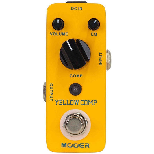 MOOER YELLOW COMP COMPRESS EFFECTS PEDAL - Joondalup Music Centre