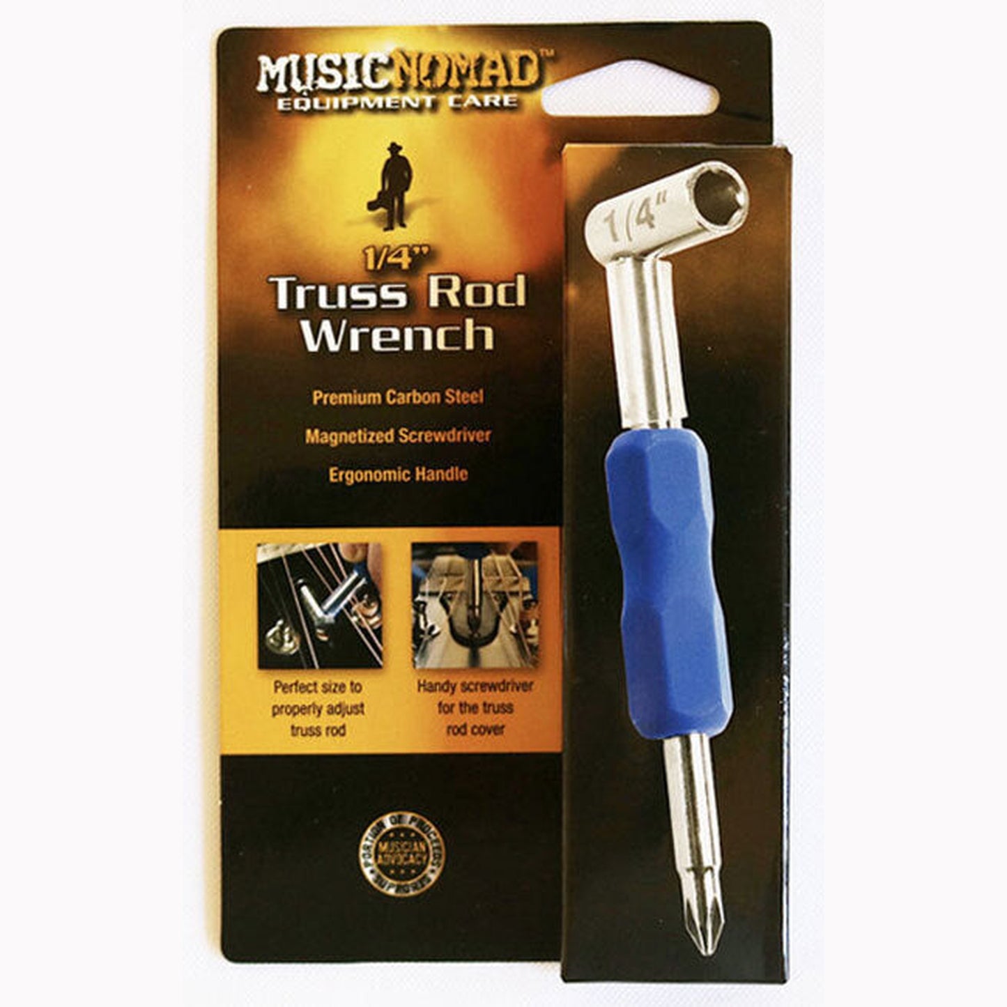 MUSIC NOMAD PREMIUM 1/4in TRUSS ROD WRENCH - Joondalup Music Centre