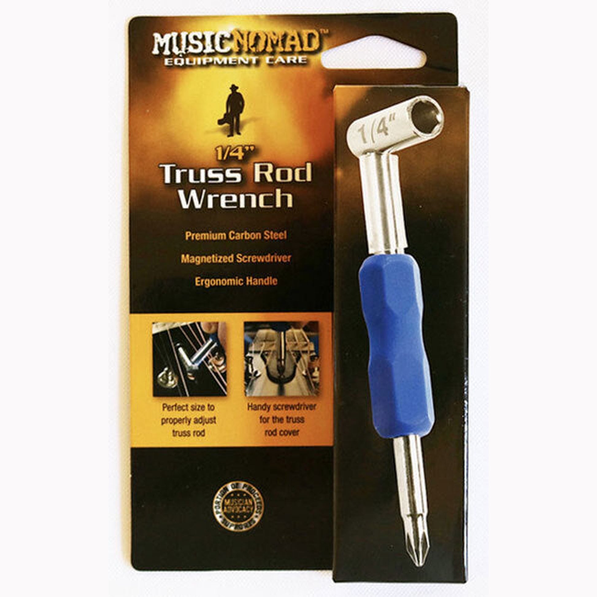 MUSIC NOMAD PREMIUM 1/4in TRUSS ROD WRENCH - Joondalup Music Centre