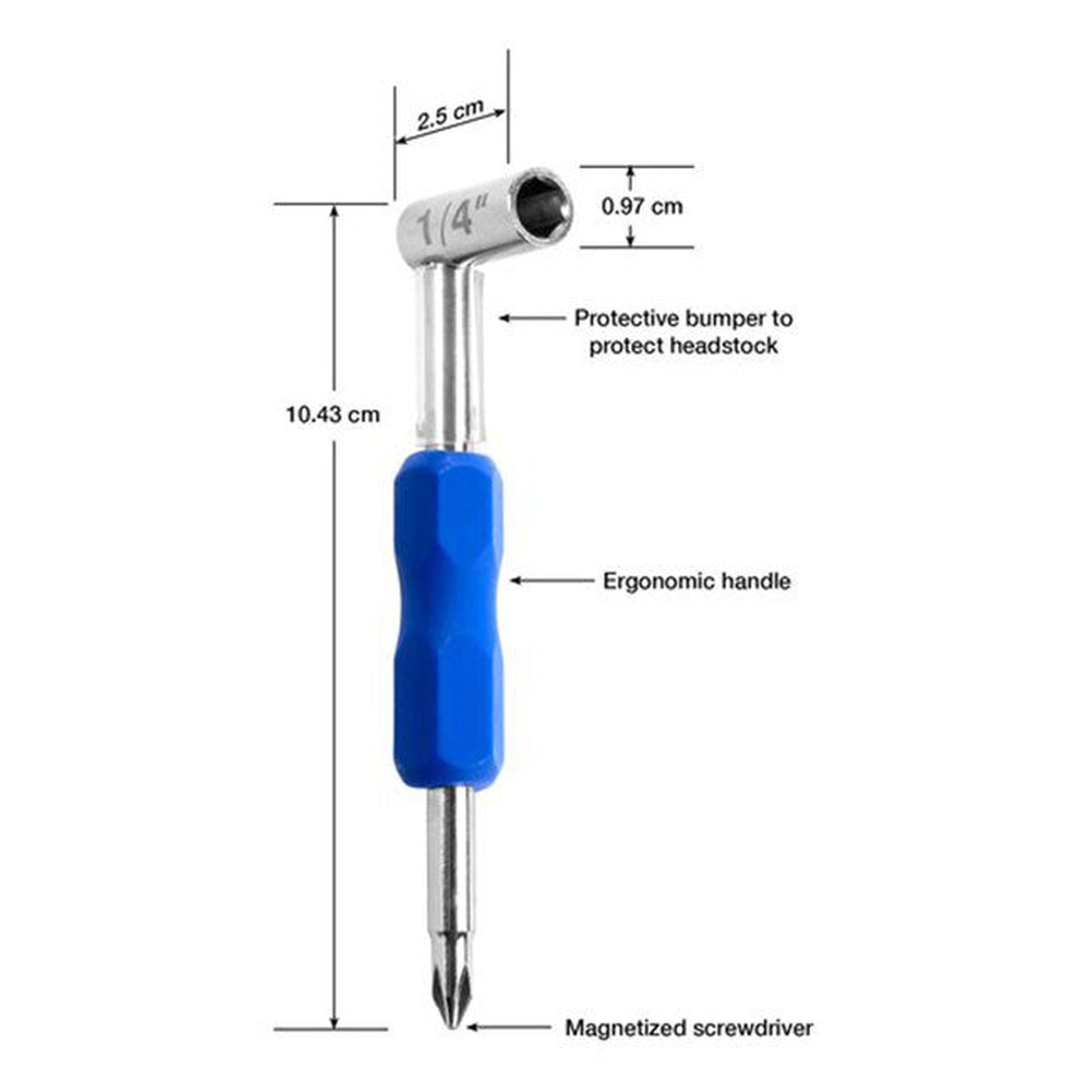 MUSIC NOMAD PREMIUM 1/4in TRUSS ROD WRENCH - Joondalup Music Centre