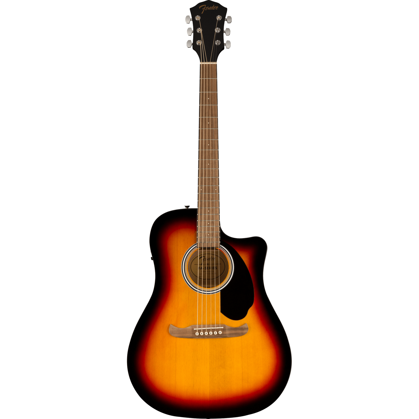 Fender FA-125CE Dreadnought Acoustic Guitar - Sunburst