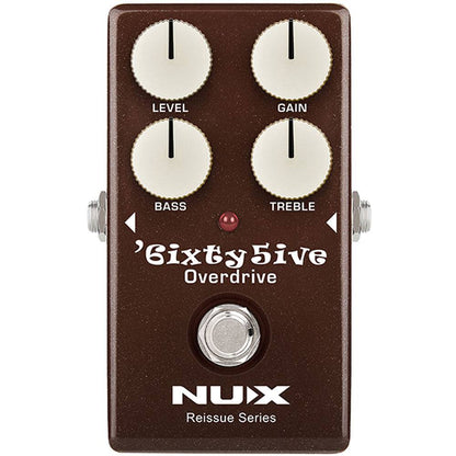 NU-X 6IXTY5IVE ANALOG OVERDRIVE EFFECTS PEDAL - Joondalup Music Centre