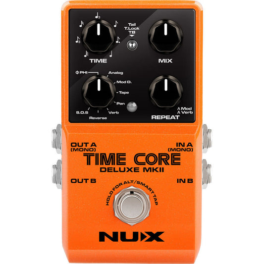 NU-X CORE SERIES TIME CORE DELUXE MKII DELAY EFFECTS PEDAL - Joondalup Music Centre