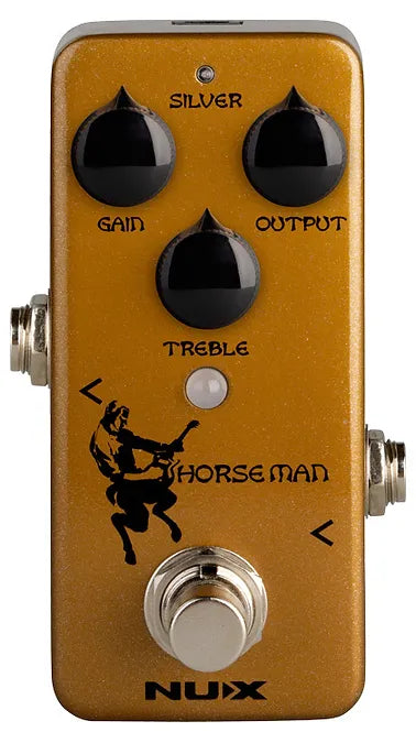 NU-X MINI CORE SERIES HORSEMAN OVERDRIVE EFFECTS PEDAL - Joondalup Music Centre