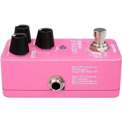 NU-X MINI CORE SERIES UKIYO-E CHORUS EFFECTS PEDAL - Joondalup Music Centre