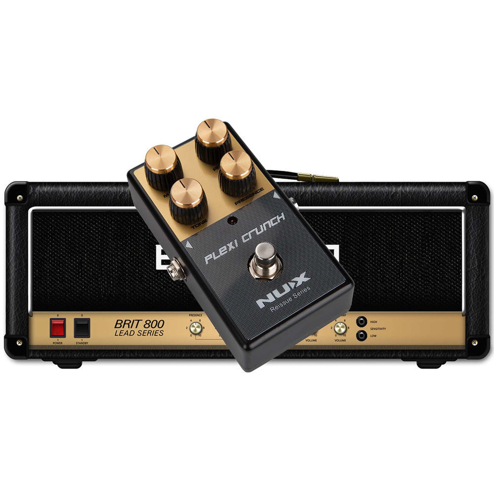 NU-X REISSUE SERIES PLEXI CRUNCH EFFECTS PEDAL - Joondalup Music Centre