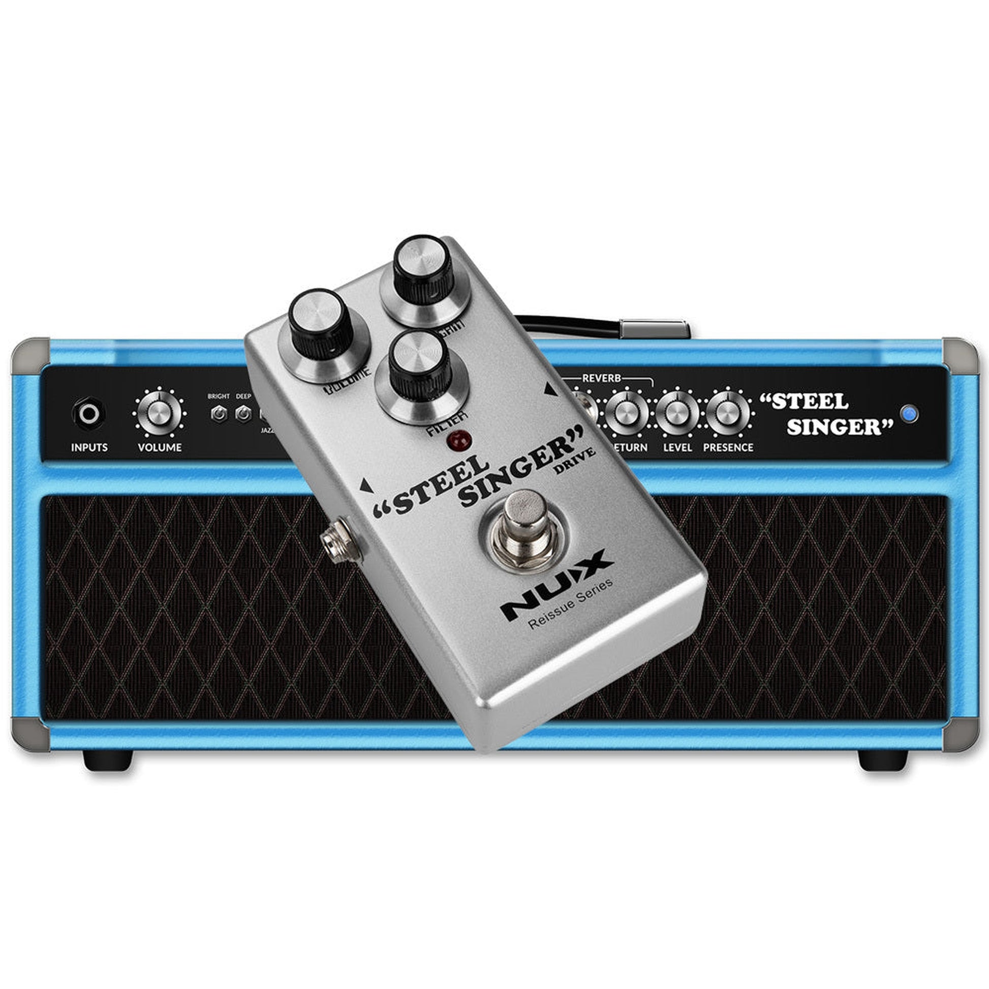 NU-X REISSUE SERIES STEEL SINGER DRIVE EFFECTS - Joondalup Music Centre