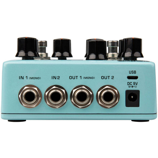 NU-X VERDUGO SERIES DUOTIME DUAL DELAY ENGINE EFFECTS PEDAL - Joondalup Music Centre