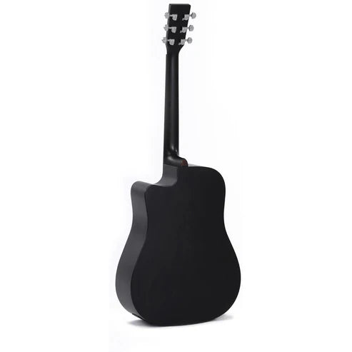 Sigma DMCE-BKB Dreadnought Acoustic Guitar - Black