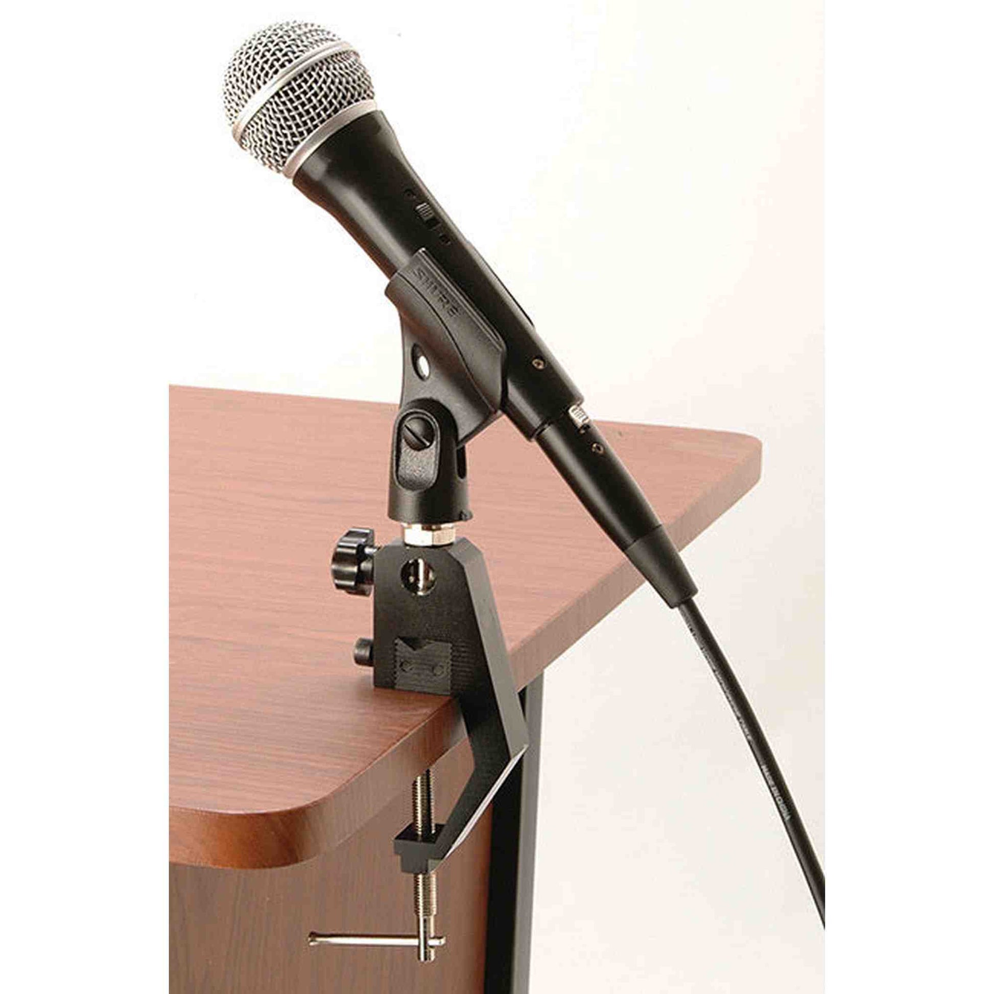 ON STAGE TABLE/STAND MICROPHONE ATTACHMENT CLAMP - Joondalup Music Centre