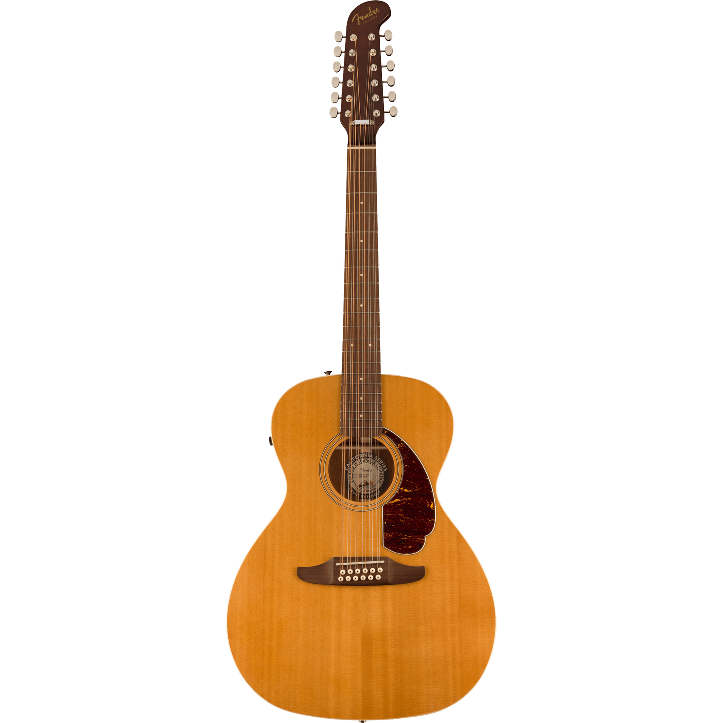Fender Villager 12-String Acoustic Guitar - Aged Natural