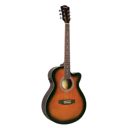 REDDING RGC51PCETS Grand Concert Acoustic Electric Guitar Pack - Sunburst