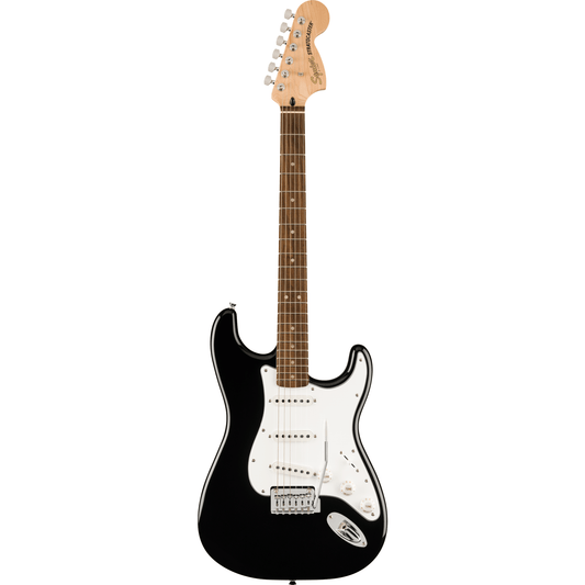 Squier Affinity Series Stratocaster Guitar - Black-ELECTRIC GUITAR-Joondalup Music Centre