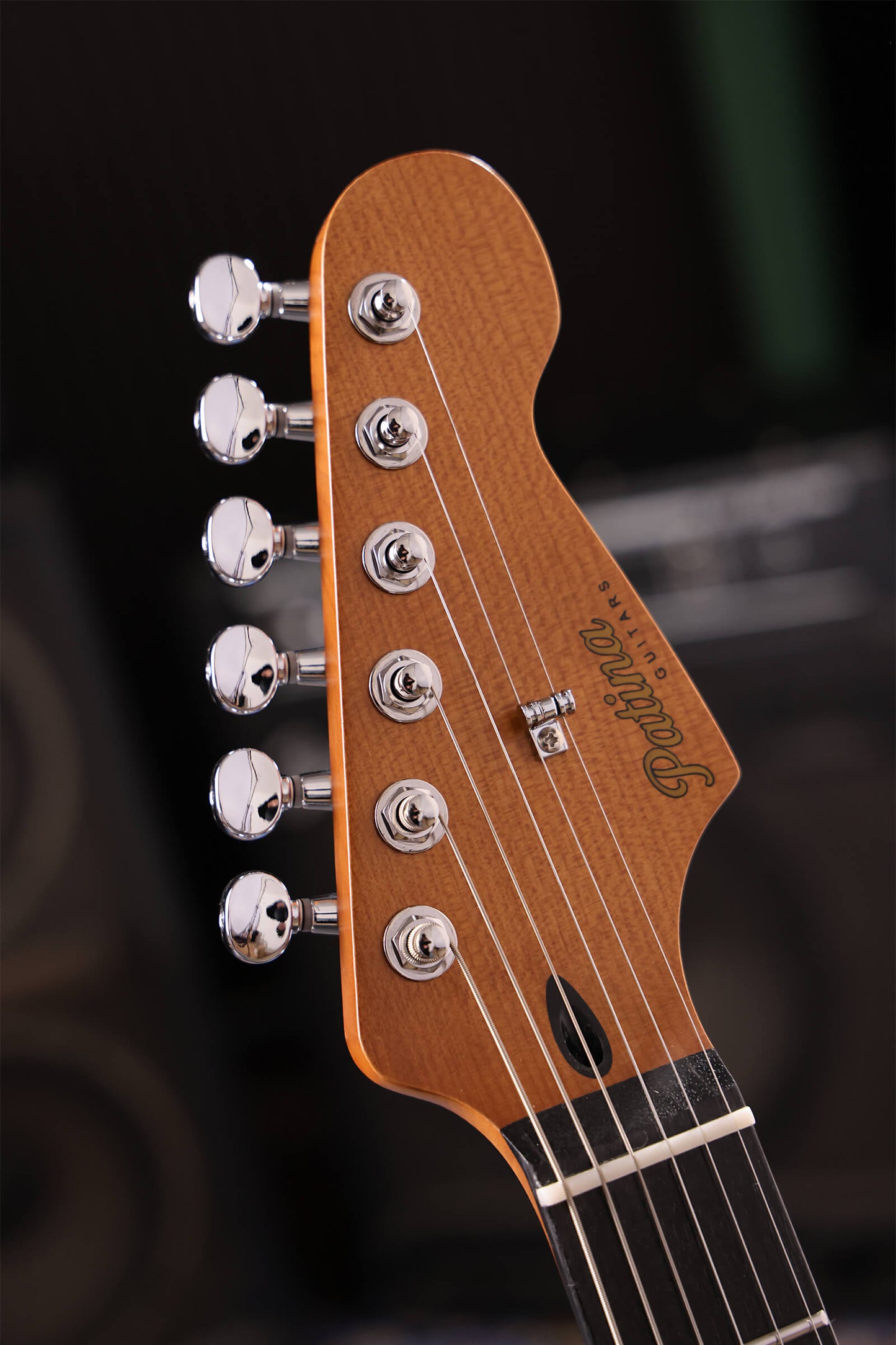 Patina PS-3 Electric Guitar RW Black Nitrocellulose