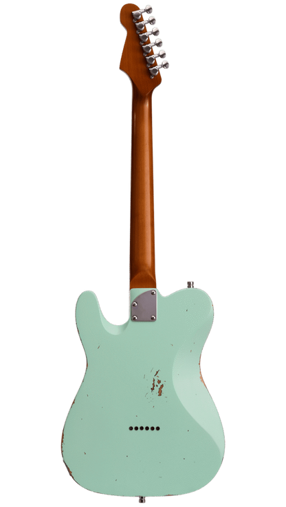 Patina PT-6 Electric Guitar RW Sea Foam Green Relic