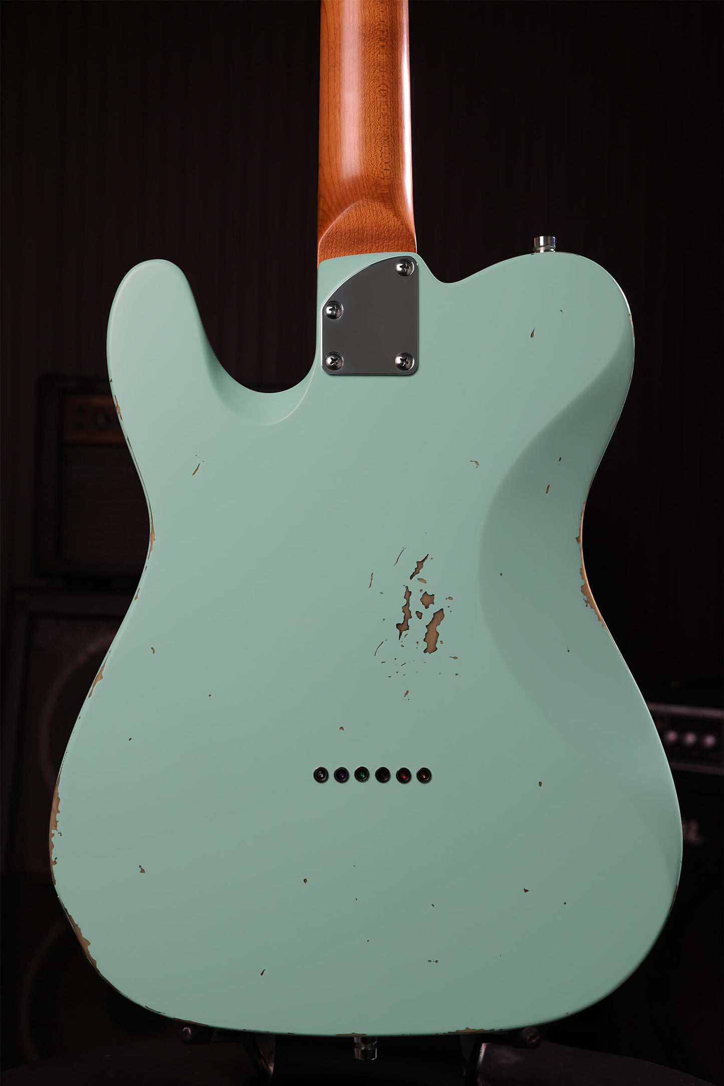 Patina PT-6 Electric Guitar RW Sea Foam Green Relic