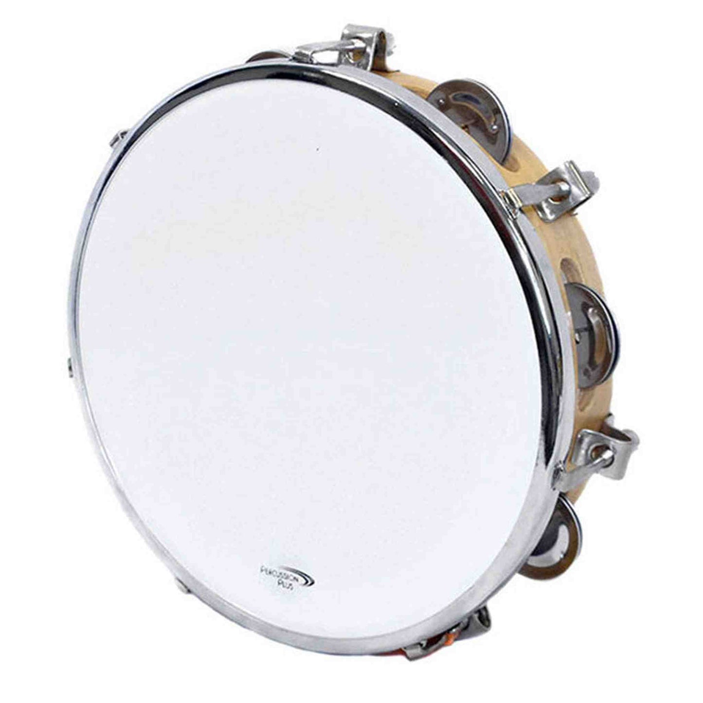 Percussion Plus 10in Wooden Tuneable Tambourine - Joondalup Music Centre