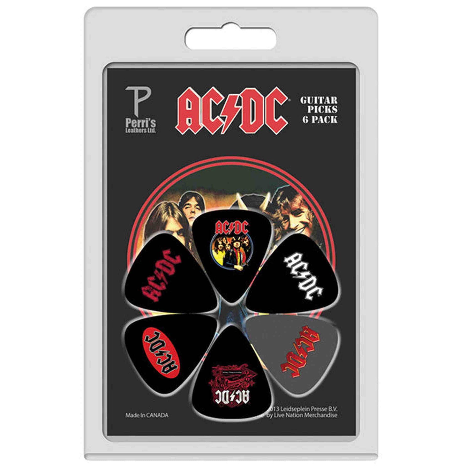 Perris AC/DC 1 Pick Pack – Joondalup Music Centre