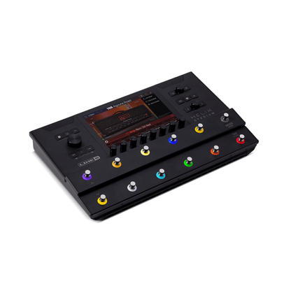 Line 6 Helix Stadium Floor Multi-Effects Processor angle view