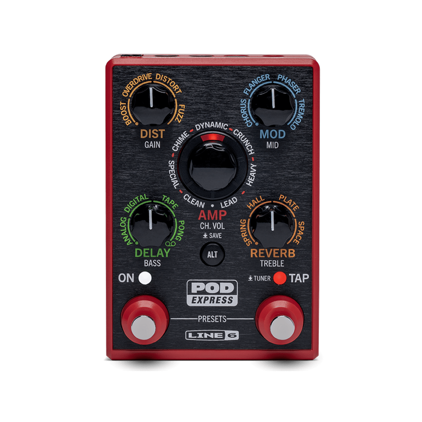 Line 6 POD Express Compact Guitar Multi Effect Pedal - Joondalup Music Centre