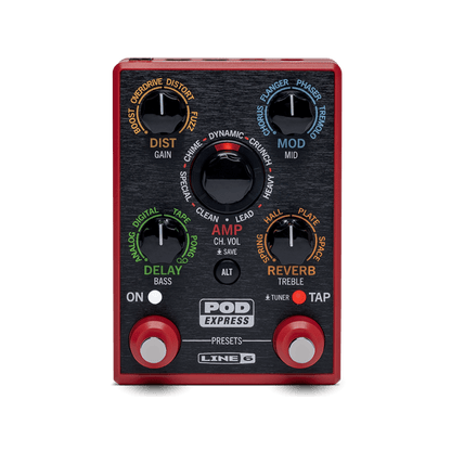 Line 6 POD Express Compact Guitar Multi Effect Pedal - Joondalup Music Centre