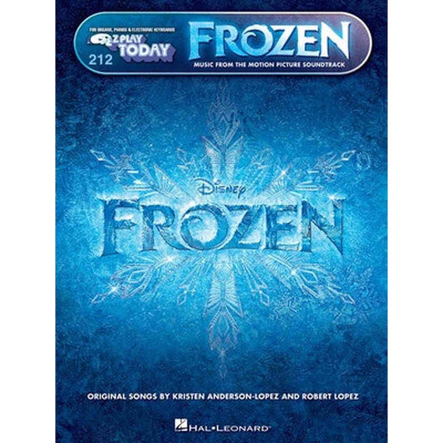 FROZEN MUSIC FROM THE MOVIE EZ PLAY PIANO - Joondalup Music Centre