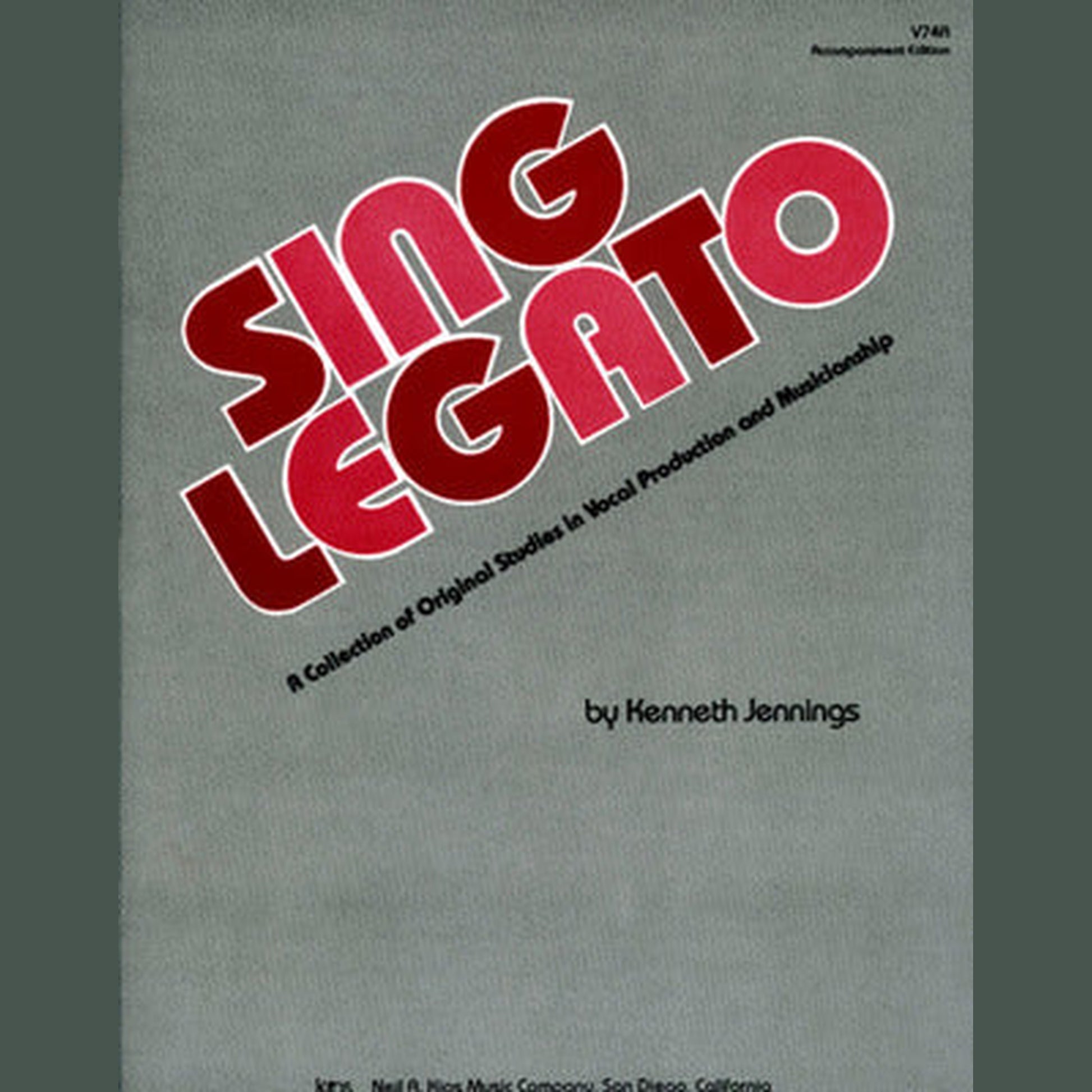 Sing Legato - Kenneth Jennings - Joondalup Music Centre